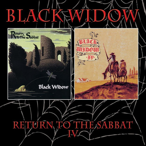 Black Widow - Return To The Sabbat/IV CD DOUBLE DIGIPACK