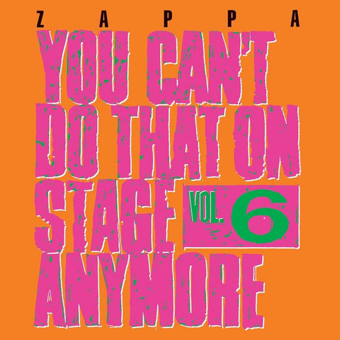Frank Zappa - You Can't Do That On Stage Anymore Vol. 6 CD DOUBLE