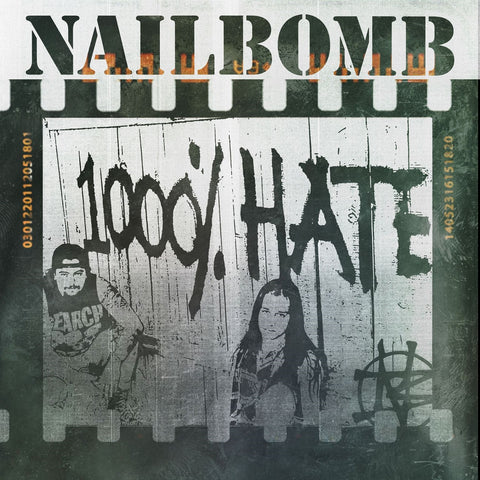 Nailbomb - 1000% Hate CD DOUBLE DIGIPACK