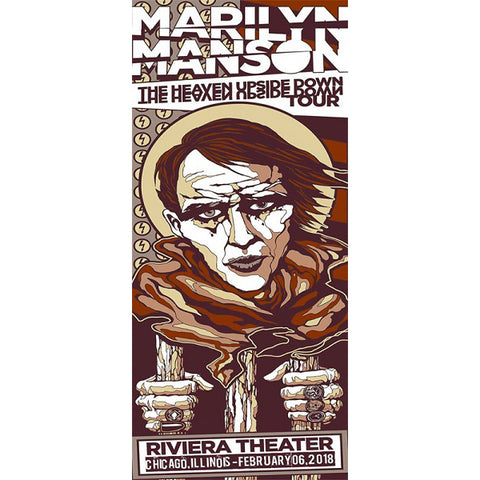 Costin Chioreanu - Marilyn Manson LIMITED EDITION PRINT