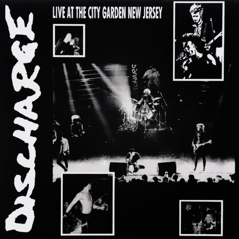 Discharge - Live At The City Garden New Jersey VINYL 12"