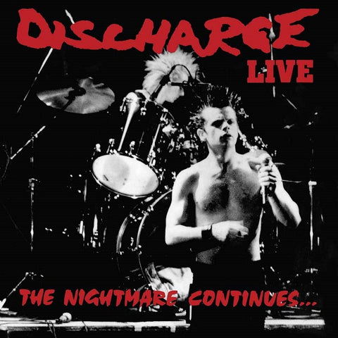 Discharge - The Nightmare Continues... Live CD DIGIPACK