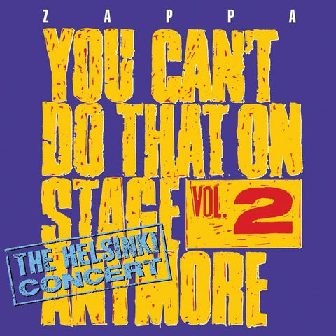 Frank Zappa - You Can't Do That On Stage Anymore Vol. 2 CD DOUBLE