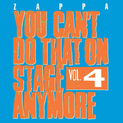Frank Zappa - You Can't Do That On Stage Anymore Vol. 4 CD DOUBLE