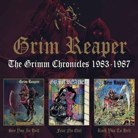 Grim Reaper - The Grimm Chronicles 1983-1987 CD BOX