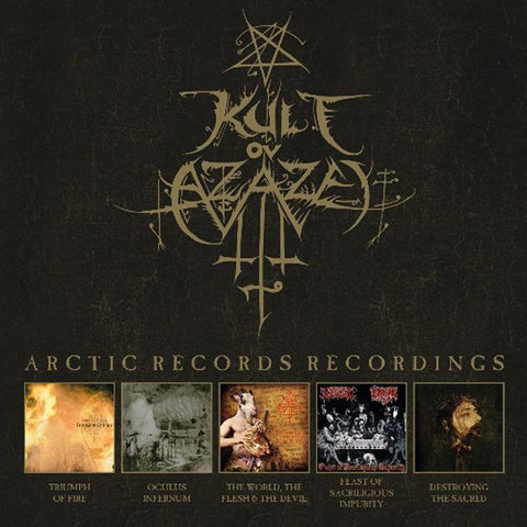 Kult Ov Azazel - Arctic Records Recordings CD BOX