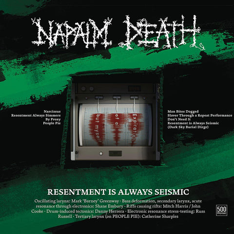 Napalm Death - Resentment Is Always Seismic (A Final Throw Of Throes) VINYL 12"