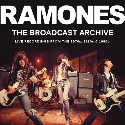 Ramones - The Broadcast Archives CD TRIPLE