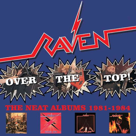 Raven - Over The Top! The Neat Albums 1981-1984 CD BOX