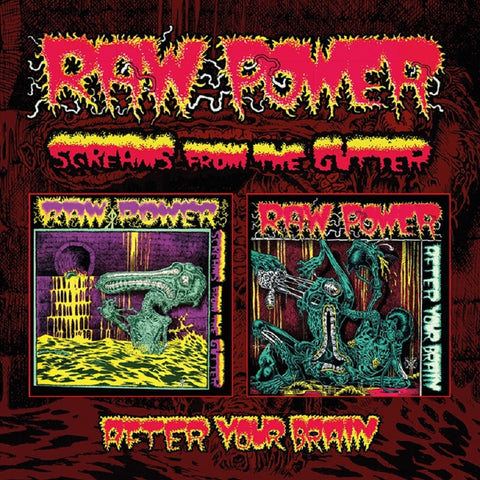 Raw Power - Screams From The Gutter/After Your Brain CD