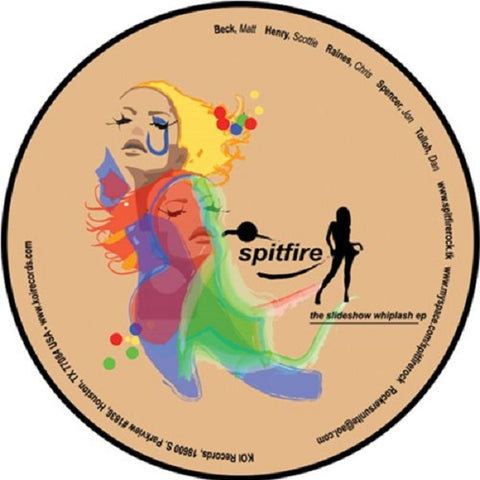 Spitfire - The Slideshow Whiplash EP VINYL 7" PICTURE DISC