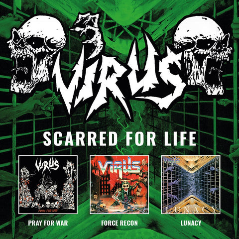 Virus - Scarred For Life CD BOX